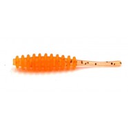 Силіконова приманка на хижу рибу, Taipan Midge, 1,6 дюйма, 20шт/уп, колір №09 Orange